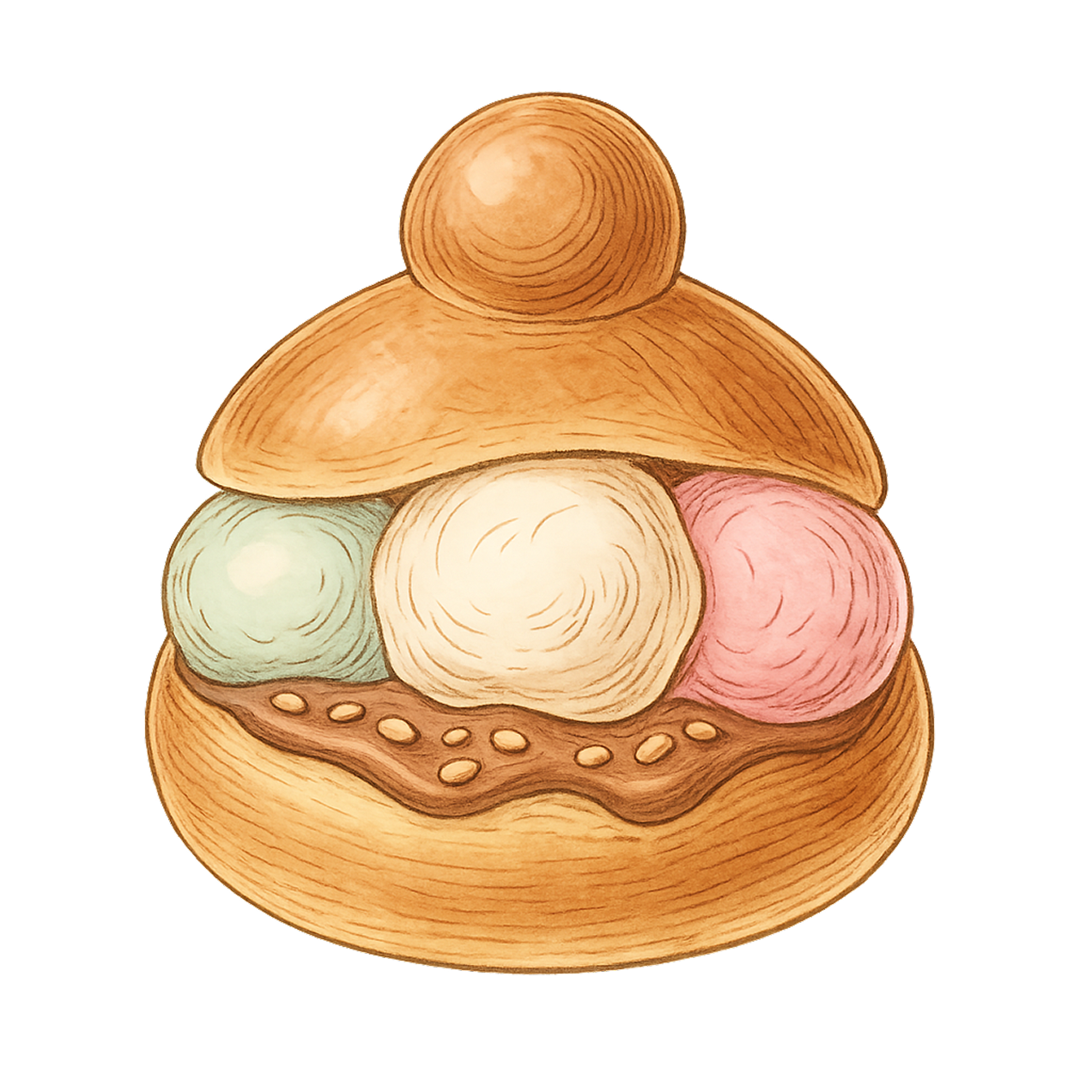 Brioche siciliana